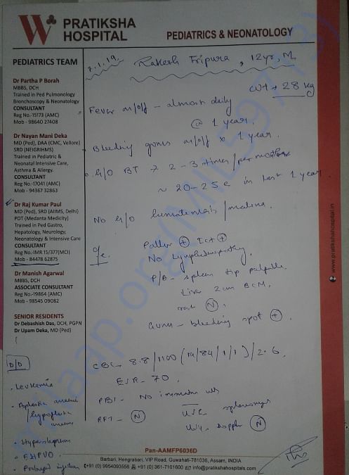 DOCTOR PRESCRIPTION