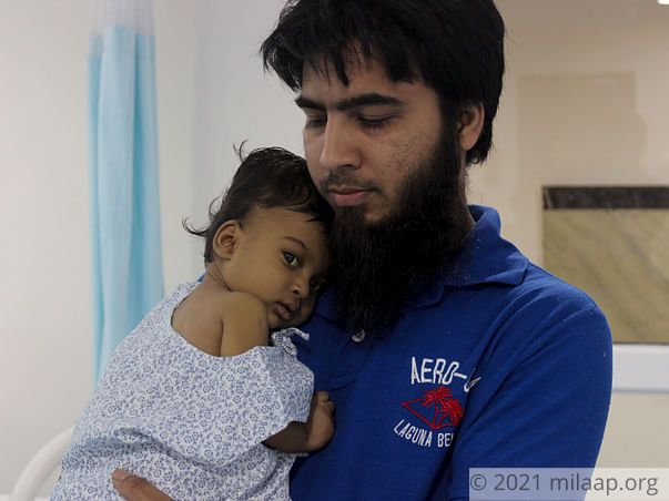 Baby Needs Urgent Liver Transplant But His Father Cannot Afford It