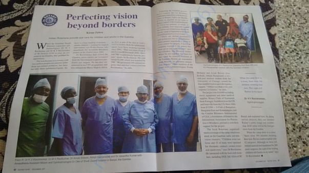 PROJECT PUBLISHED IN ROTARY NEWS OF INDIA