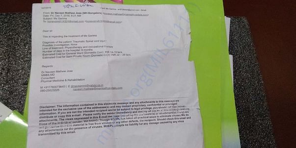 Hospital document