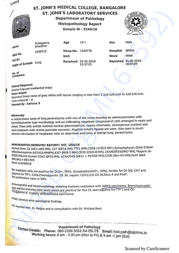 Histopathology Report 1