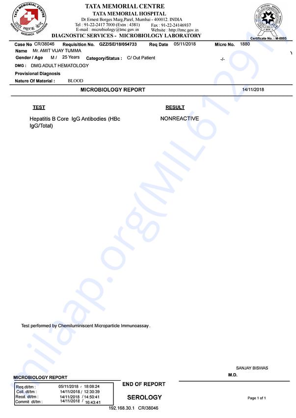 Medical Report