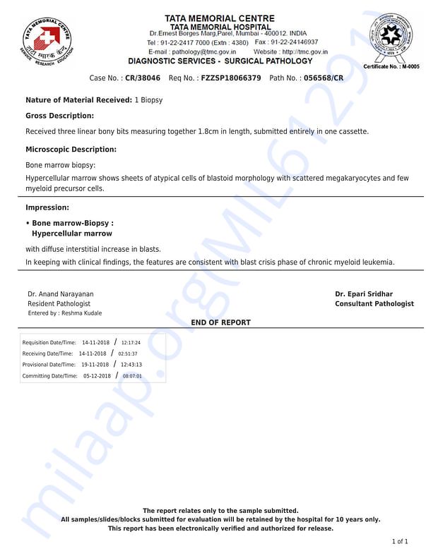 Medical Report