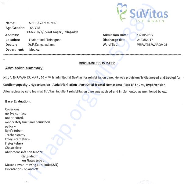 Medical Report