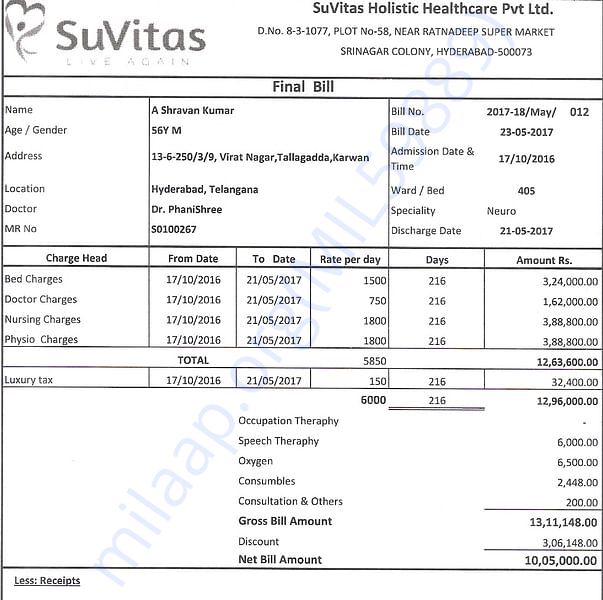 Medical Bill