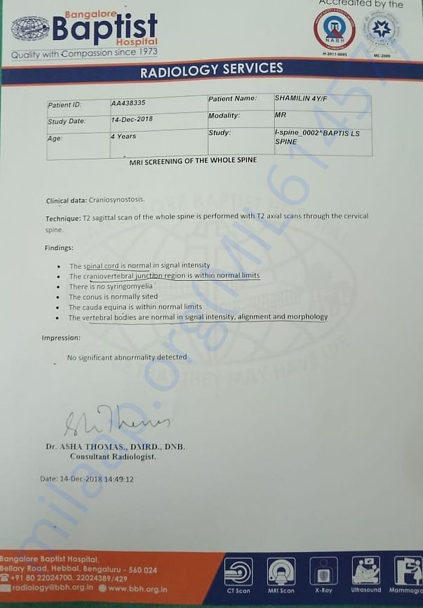 RADIOLOGY SERVICE