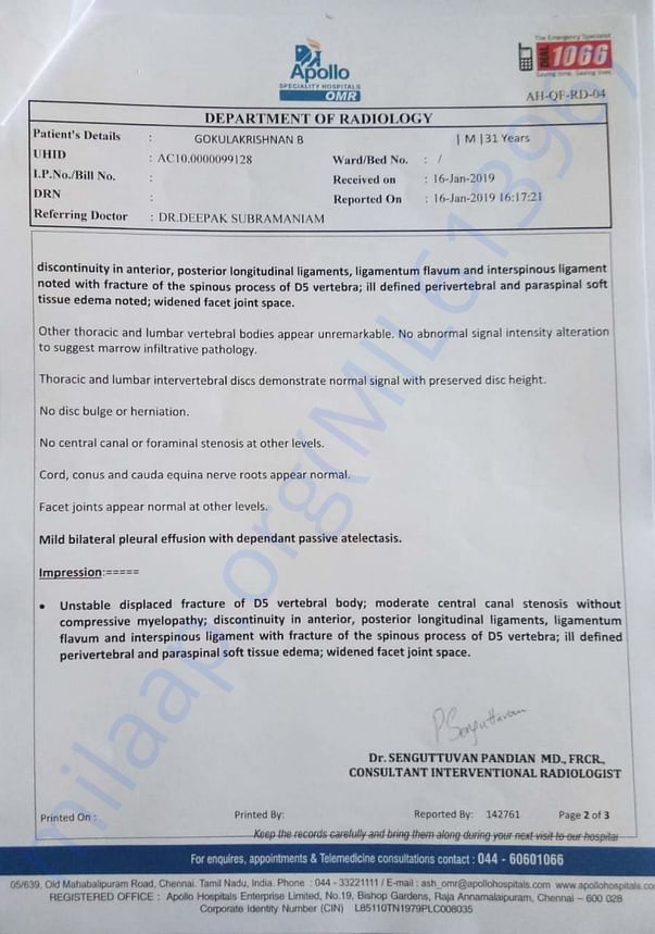 Medical Reports