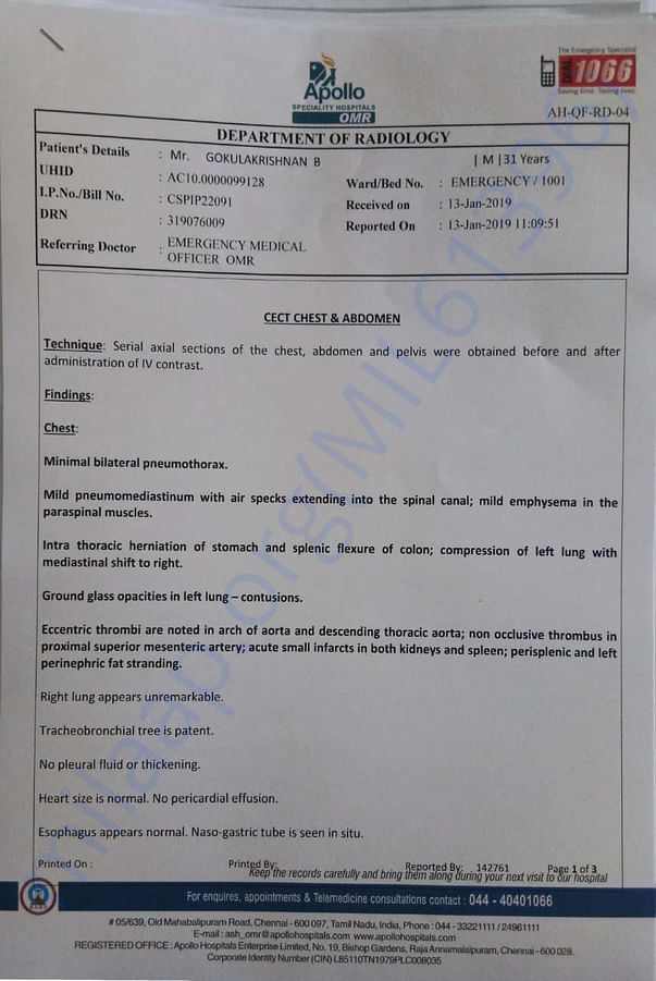 Medical Reports