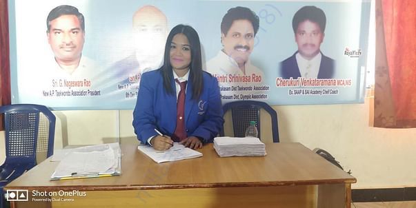 INTERNATIONAL REFEREE AND NATIONAL MEDALIST, GAGANA B T