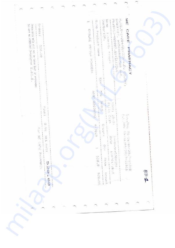 Medical Bill