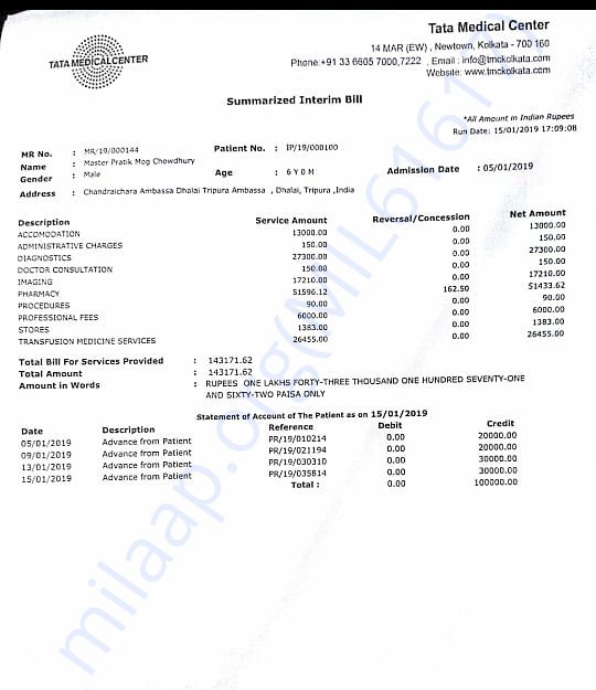 MEDICAL INVOICES