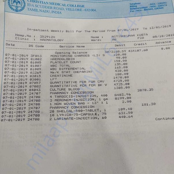 Medical Bill