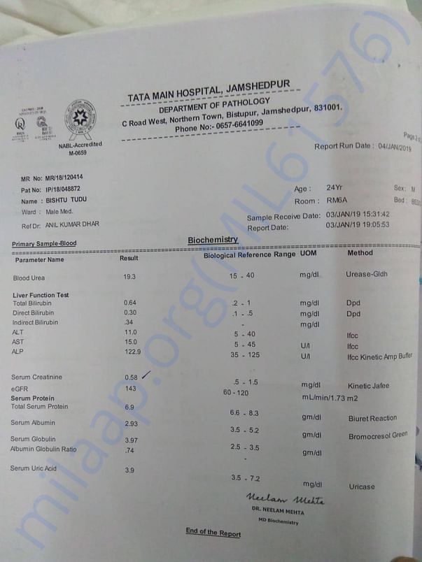 Biochemistry Report