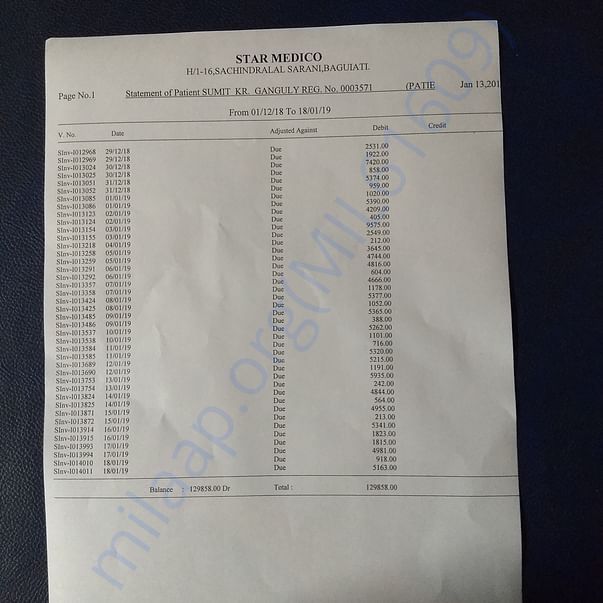 Medical Bill