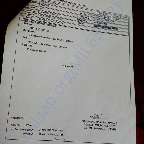 Medical Report
