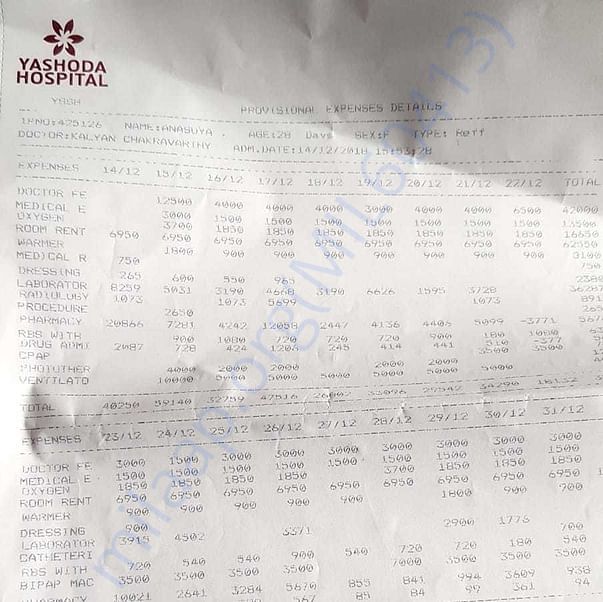 Medical Bill