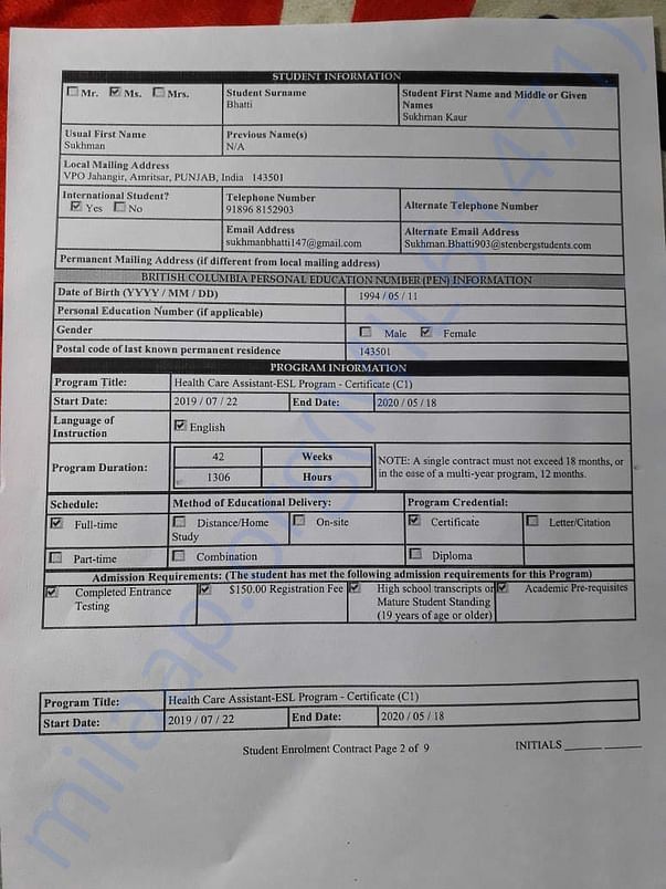 Ist page 2nd page