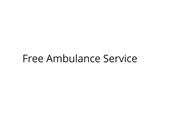 Free Ambulance Service