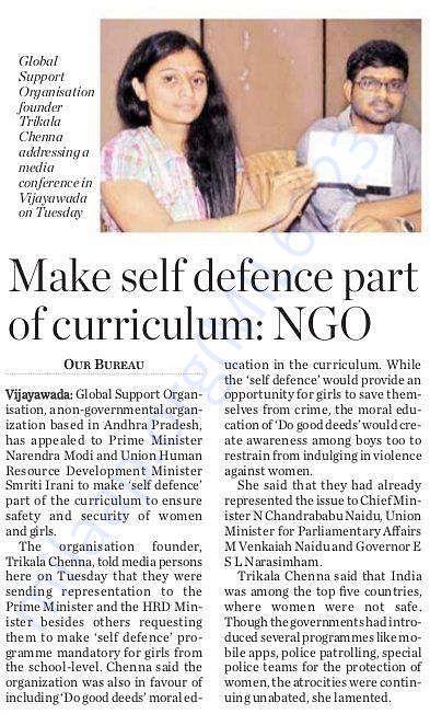 Article in Times of India