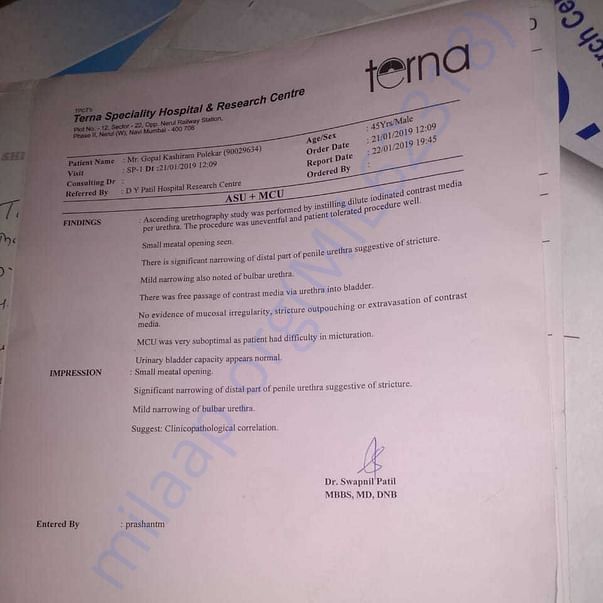 Medical Report