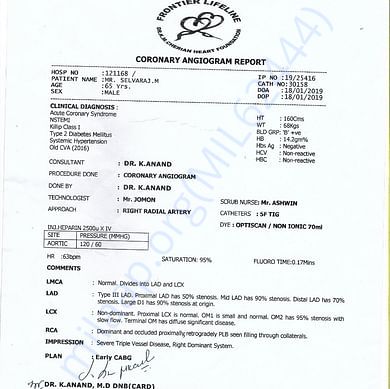 Medical Report