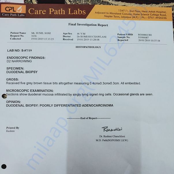 Medical Report