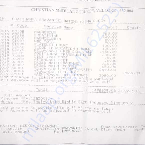 Medical Bill