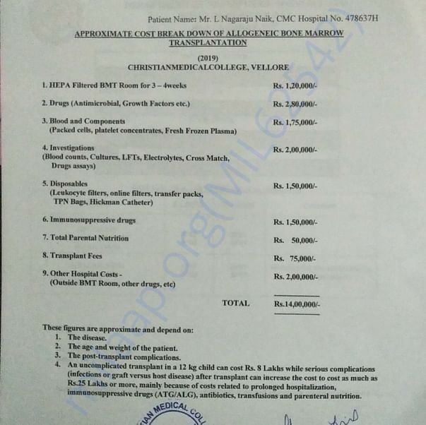 Medical Bill