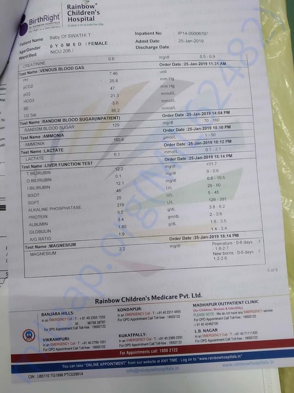 Treatment documents