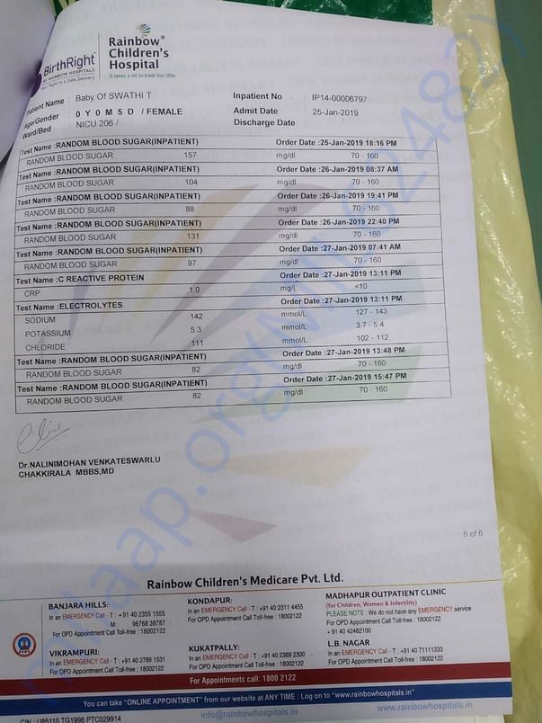 Treatment documents