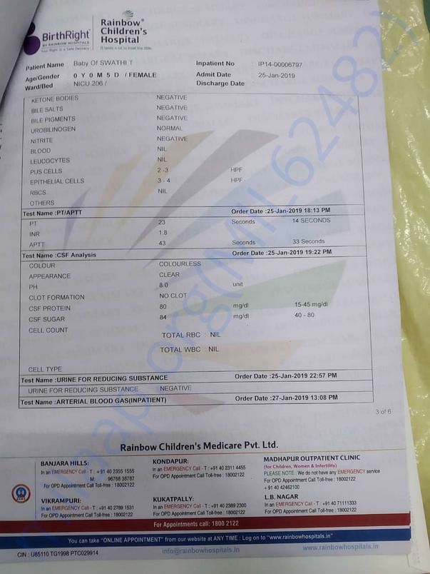 Treatment documents