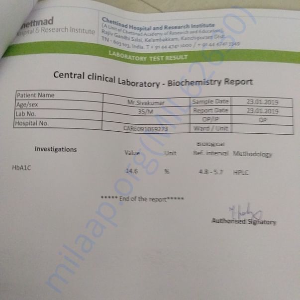 Medical Report