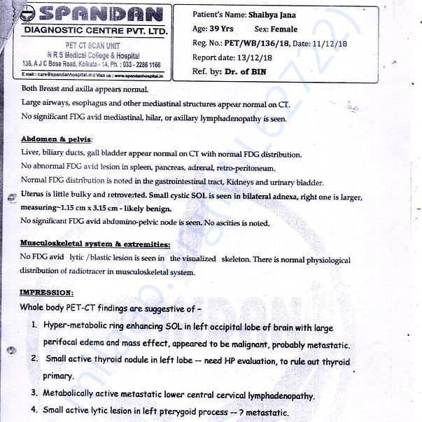 Medical Report