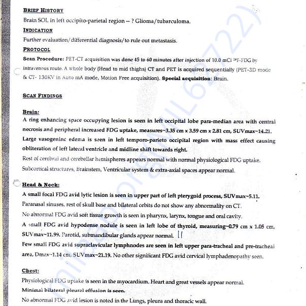 Medical Report