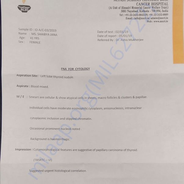 Medical Report