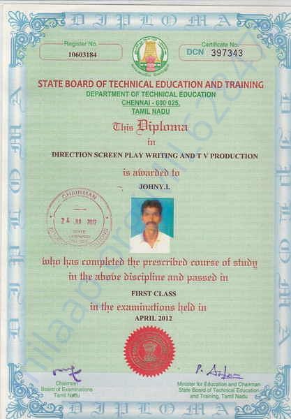 D.F.Tech certificate