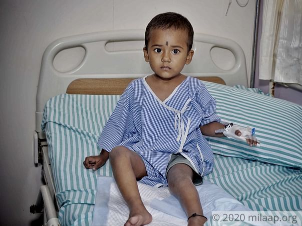 A Cancerous Tumor Blocks This 2-year-old Girl's Urinary Tract