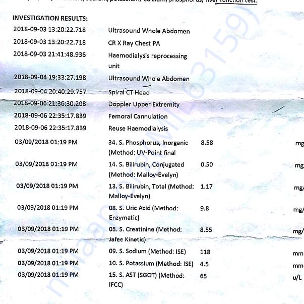 Medical Report