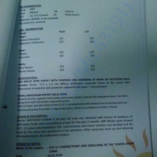 Medical Report