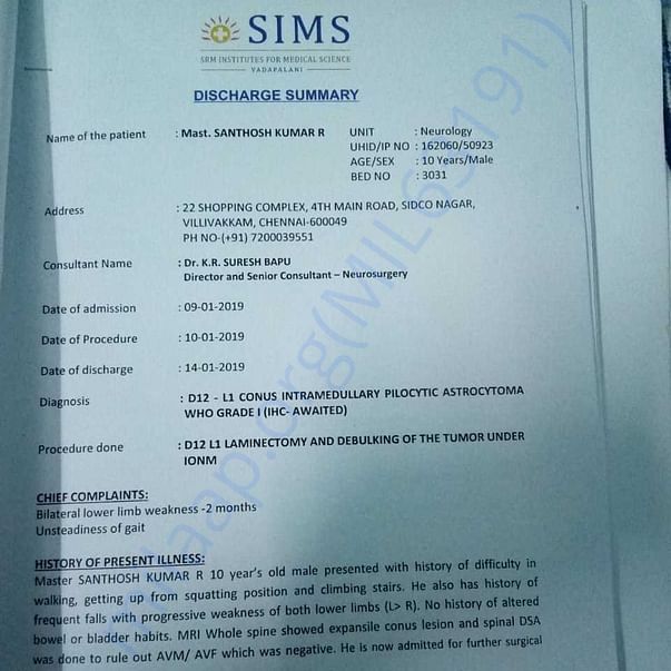 Medical Report