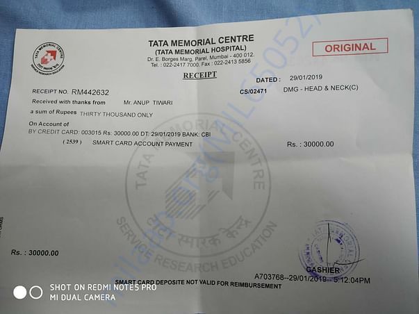 Hospital bill