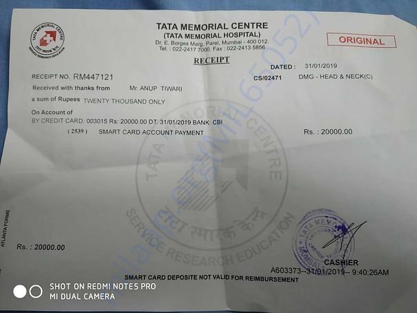 Hospital bill