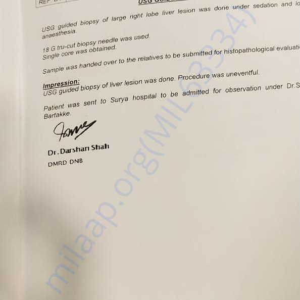 Medical Report