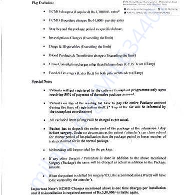Estimation Letter