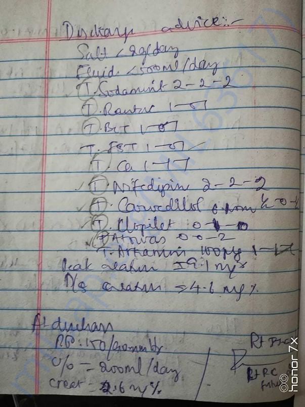 GH DIALYSIS ADVICE