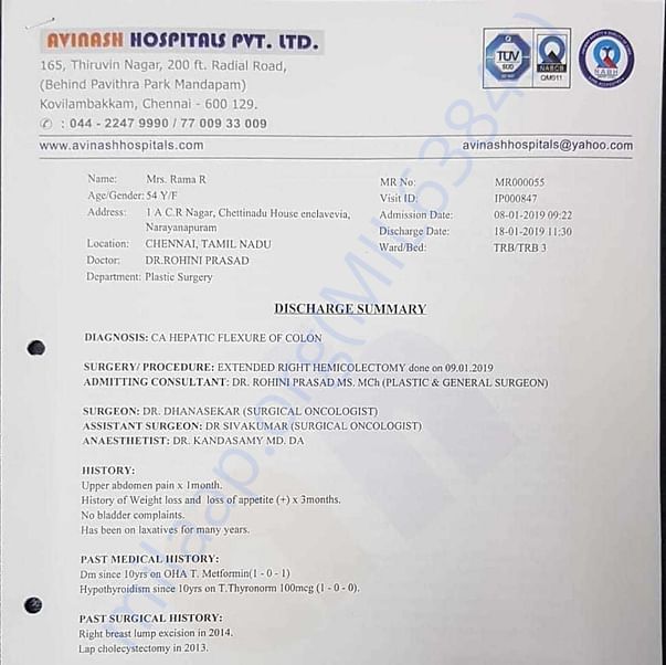 Medical Bill