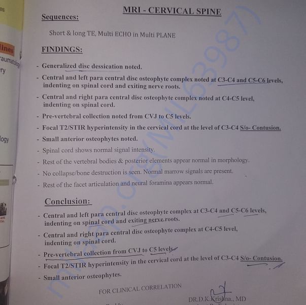 Medical Report