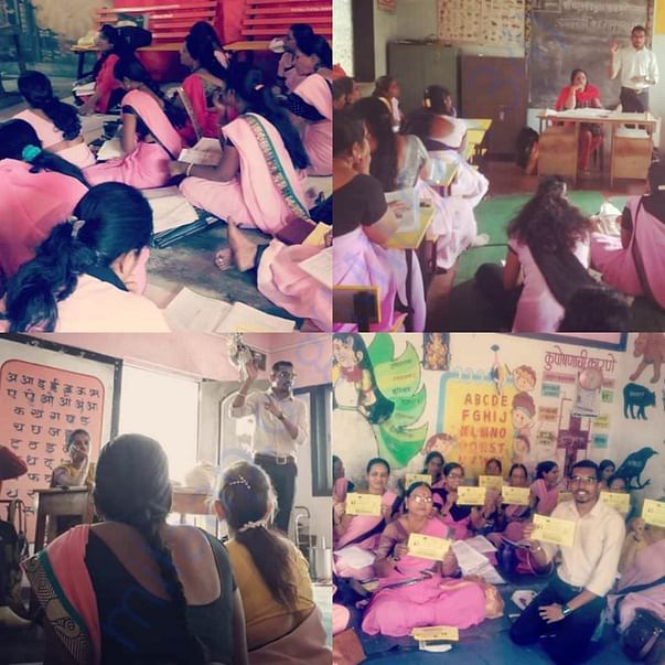 Awareness session with the Aanganwadi Teachers