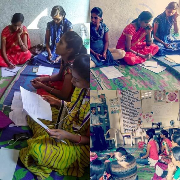Helpline Team members in action