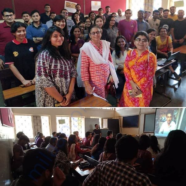 Volunteers in Mumbai gearing up to support the campaign